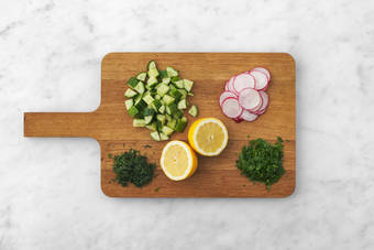 Forbered grønnsaker