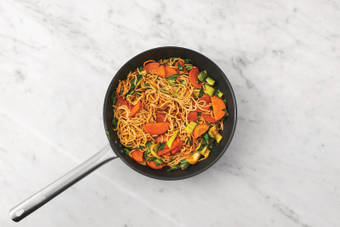 Cook the veggies & bring it all together