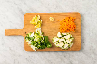 Forbered grøntsager