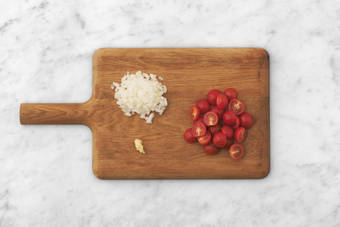 Forbered grøntsager