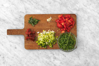 Forbered grøntsager