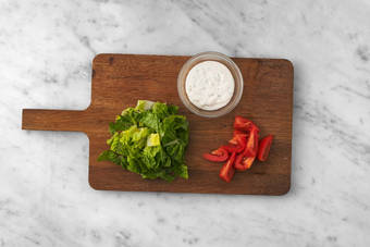 Blanda ranchdressing