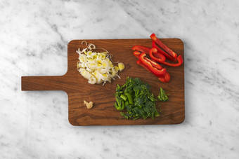 Forbered grøntsager