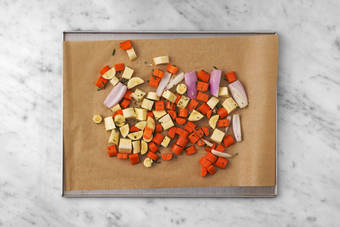 Ugnsrosta grönsaker