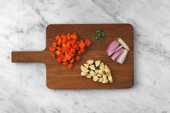 Förbered grönsaker