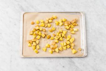 Prep and roast potatoes