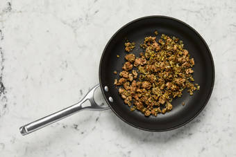 Prep and cook sausage