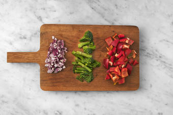 Förbered grönsaker