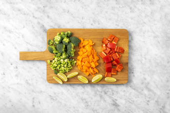 Förbered grönsaker