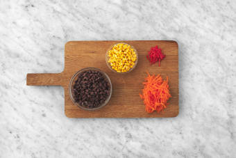 Forbered grøntsager 