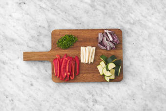 Förbered grönsaker