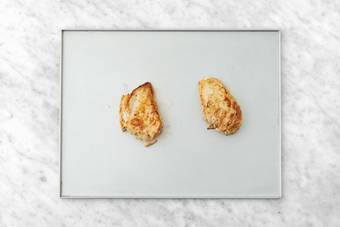 Prep and cook chicken 