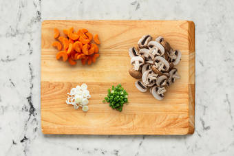 Cook rice and finish prep