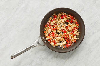 Cook Beyond Meat® and veggies