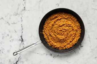 Prep lime and cook lentils