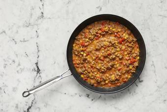 Make sauce and assemble