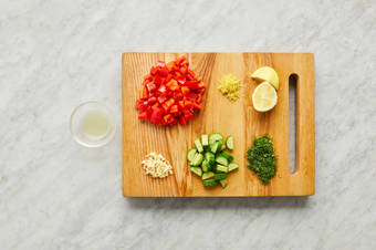 Prep remaining ingredients