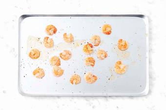 Cook shrimp