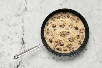 Cook veggies and make sauce