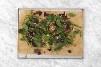 Tilsett salatblanding