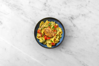 Hähnchen braten &  Anrichten