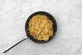 Spätzle anbraten