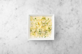 Fleisch & Kartoffeln backen