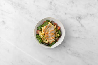 Hähnchen braten & Anrichten