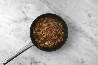 Wokpfanne fertigstellen