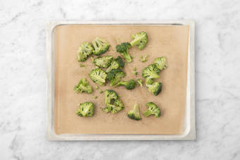 Prep and roast broccoli