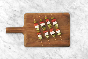 Assemble the Skewers