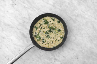 Mantecare il risotto