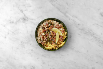 Bacon braten & Anrichten