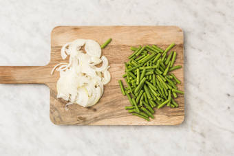 Forbered grøntsager