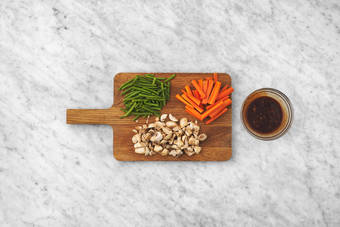 Forbered grøntsager