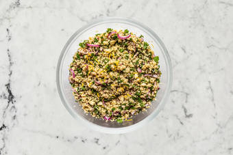 Mix tabouli salad 
