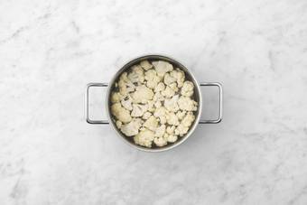 Cook cauliflower