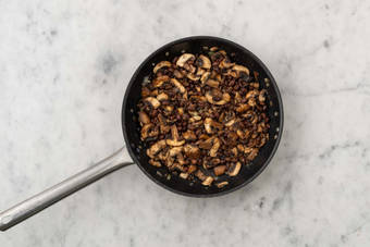 Bohnenpfanne vollenden