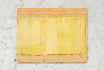 Cook lasagna sheets 