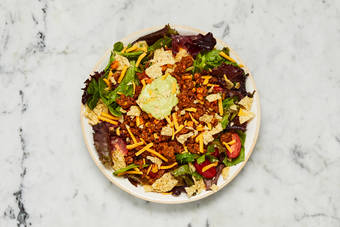 Make creamy guacamole and serve