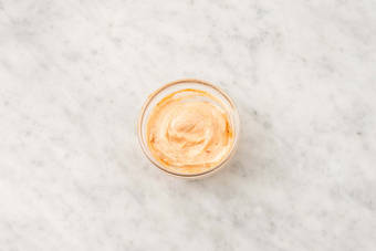 Mix the Harissa Yoghurt Sauce