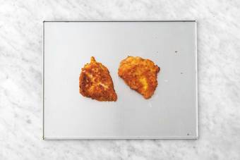 Prep and cook chicken