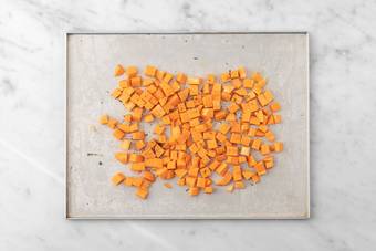 Prep and roast potatoes