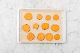 Süßkartoffel backen