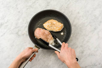 Sear the Chicken 