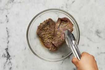Marinate Steak