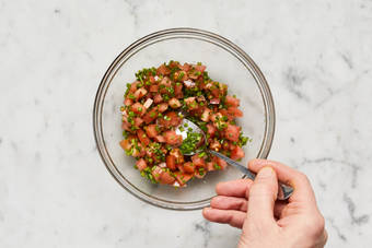 Make Bruschetta & Toast Bun