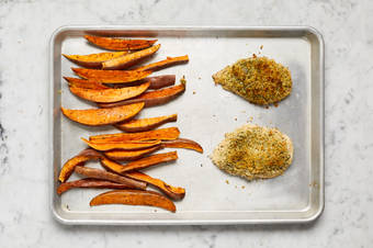 Roast Chicken & Sweet Potato