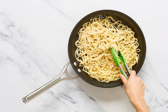 Make Sauce & Finish Pasta