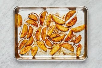 Roast Potatoes & Make Slaw